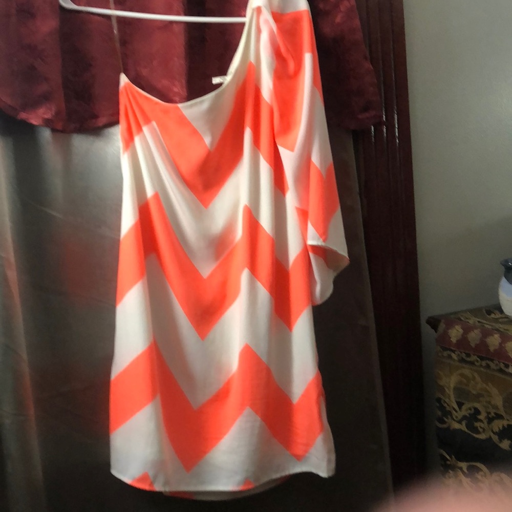 Off the shoulder mini dress